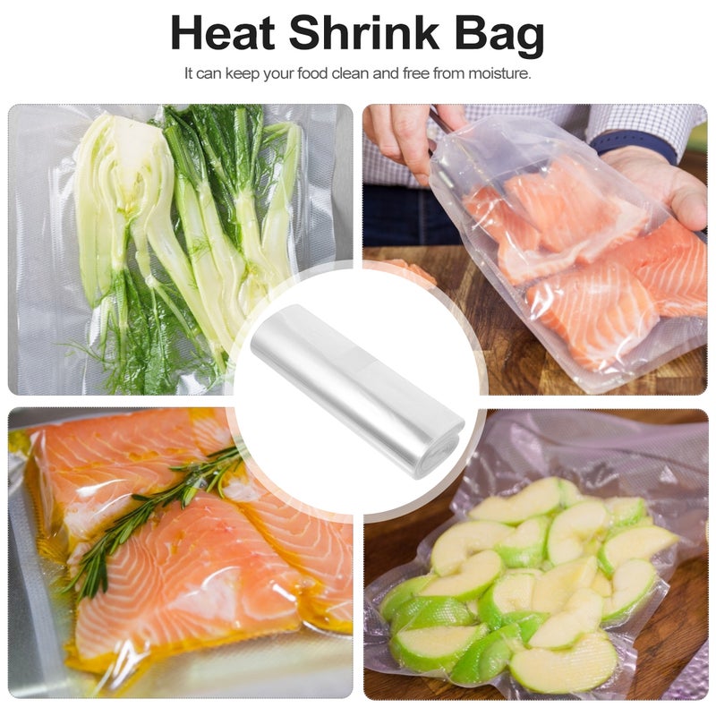 1 Roll Clear Heat Shrink Bag Heat Shrinking Film Heat Shrink Film Bag - Image 3