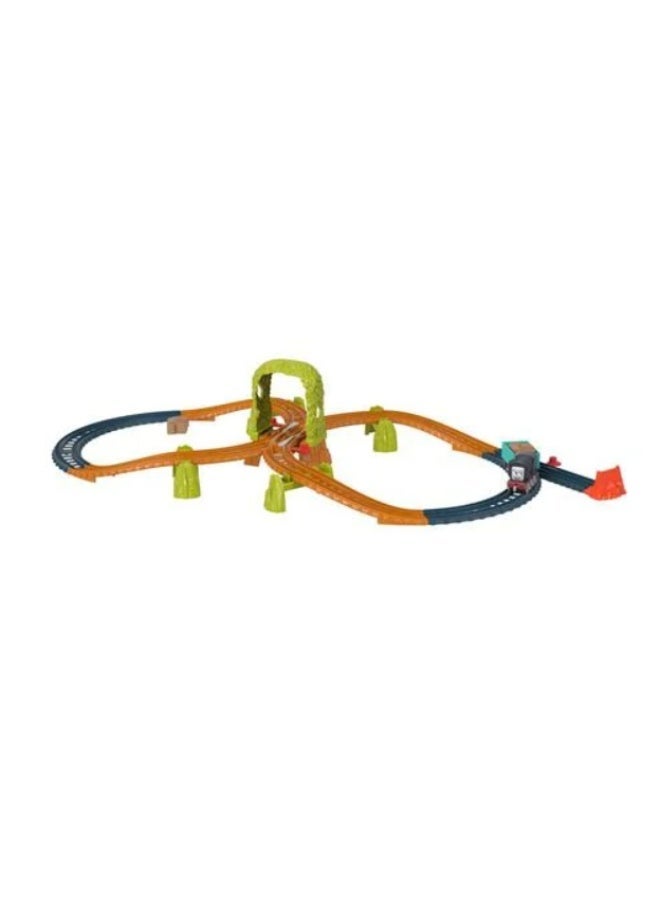 Thomas & Friends Push Along Track Set, Assorted Train Playsets for Kids - Image 3