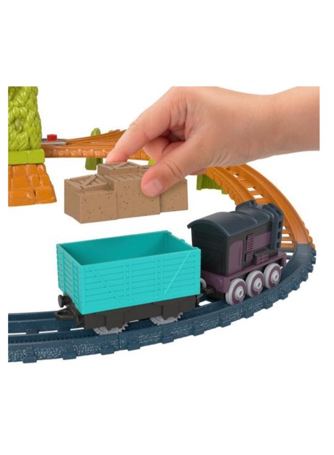 Thomas & Friends Push Along Track Set, Assorted Train Playsets for Kids - Image 5