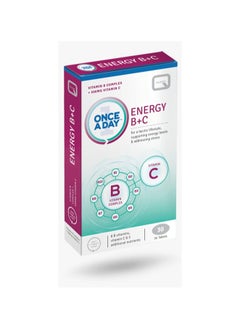 ENERGY VITAMIN B-COMPLEX & VITAMIN C TAB 30S