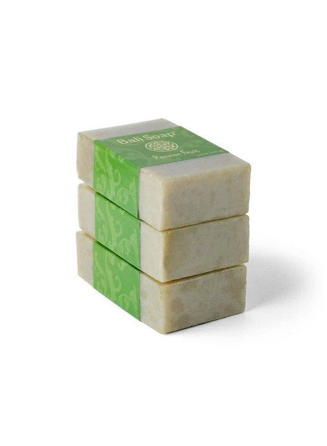 Bali Soap Passion Fruit Natural Soap Bar Soap For Men & Women Bath Body And Face Soap Vegan Handmade Exfoliating Soap 3 Pack 3.5 Oz Each - Image 4