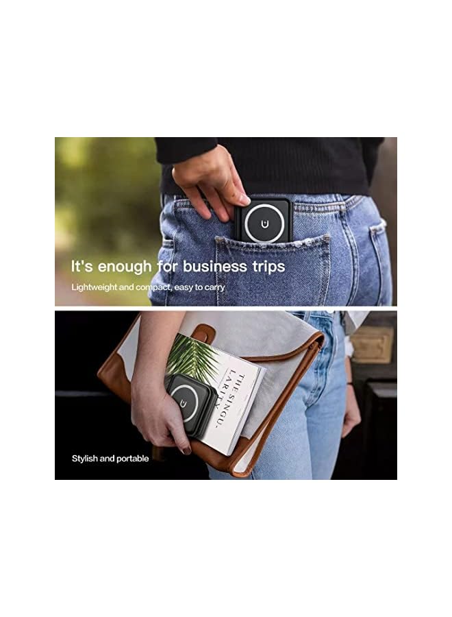 PROMASS Max: The 3-in-1 Portable Foldable Wireless Charging Solution for Your Smartphone, Smartwatch & Earbuds. Compact and Convenient for On-the-Go Charging - Image 5