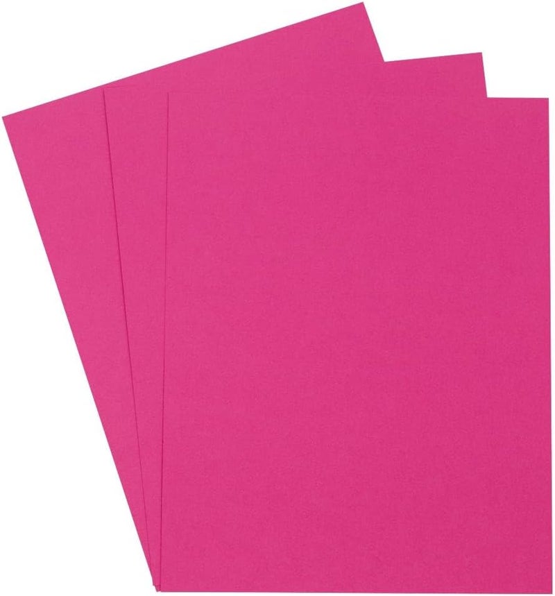 LUXPaper 8.5" x 11" Cardstock | Letter Size | Magenta Pink | 100lb. Cover (183lb. Text) | 50 Qty - Image 2