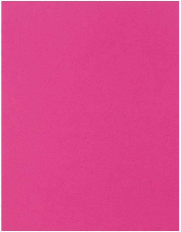 LUXPaper 8.5" x 11" Cardstock | Letter Size | Magenta Pink | 100lb. Cover (183lb. Text) | 50 Qty - Image 1