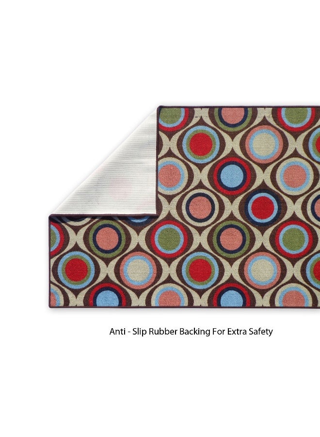 Status سجادة تابا متعددة الألوان مع قاعدة مضادة للانزلاق - Image 2