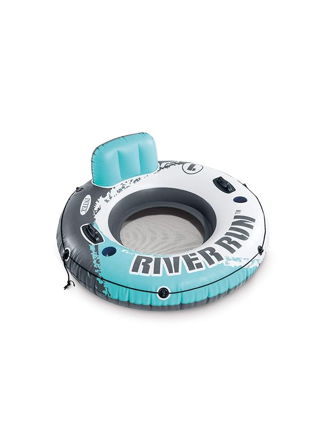 انتكس عوامة مائية قابلة للنفخ من Aqua River Run 1 إصدار Fire، قطر 53 بوصة - Image 1