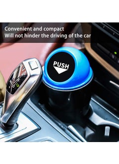 IDELLA IDELLA Car Garbage Can with Lid Leakproof Vehicle Automotive Cup Holder Car Trash Can Small Trash Bin for Automotive Office Home KitchenBlack 1  - Image 2