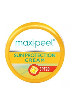 MAXI PEEL Sun Protection Cream With SPF 20 Lightweight and Non-greasy Formula - 25g  - Image 3