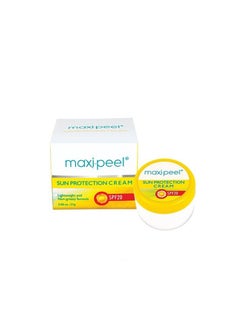 MAXI PEEL Sun Protection Cream With SPF 20 Lightweight and Non-greasy Formula - 25g  - Image 2