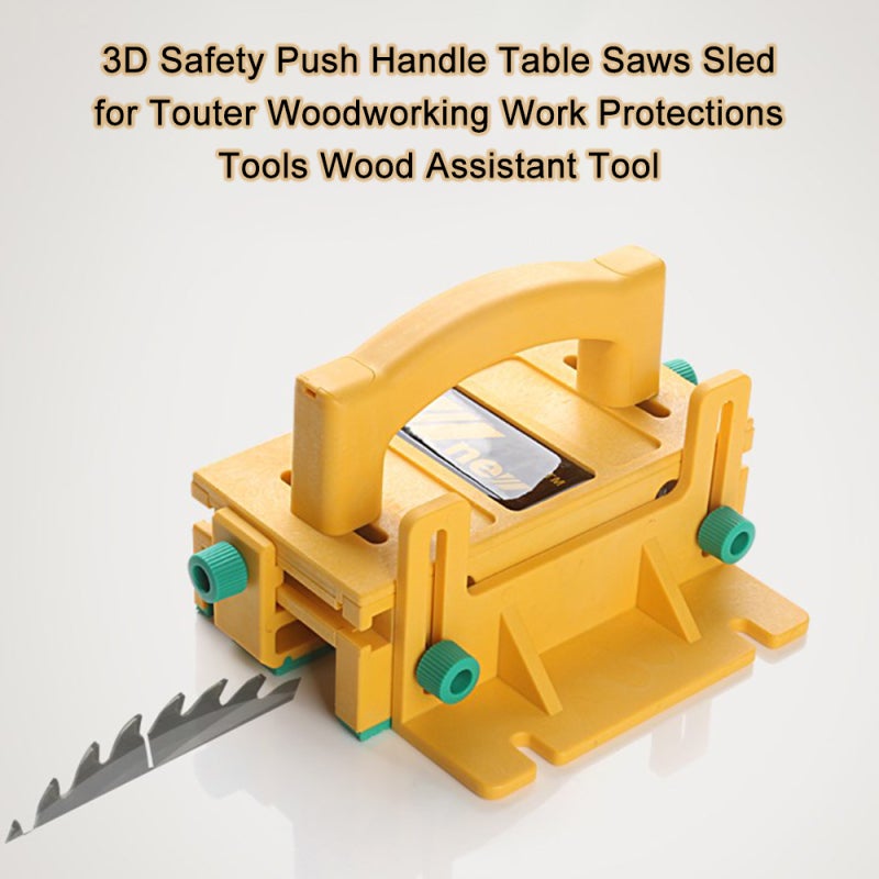 Safety Tool: Yellow Adjustable Design - 3-Directional Force Dual Push Handles for Carpenter Work Operating Stations - Image 5