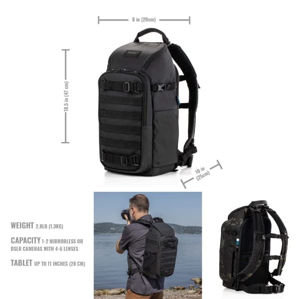Tenba Axis V2 Family, Black, 16L Backpack V2, Axis V2 - Image 3
