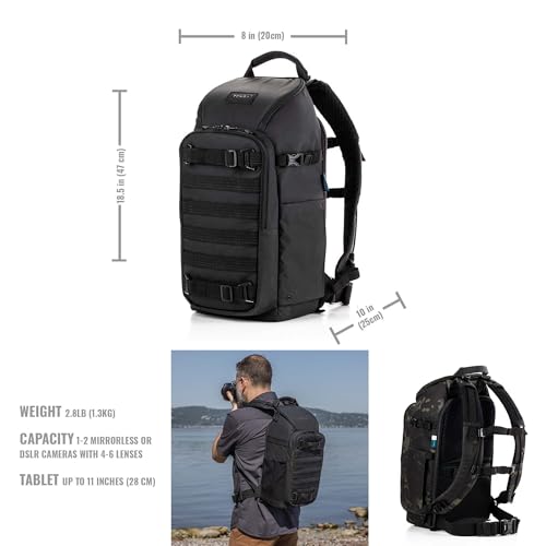 Tenba Axis V2 Family, Black, 16L Backpack V2, Axis V2 - Image 2