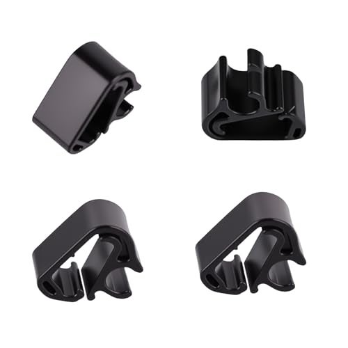 CZMZHFC 4 Pcs Windshield Wiper Hose Retention Clips Compatible with Tesla Model 3 Y 20172025 Honda Civic Accord CRV HRV 20232026 Wiper Arm Spray Nozzle Tube Holder - Image 1