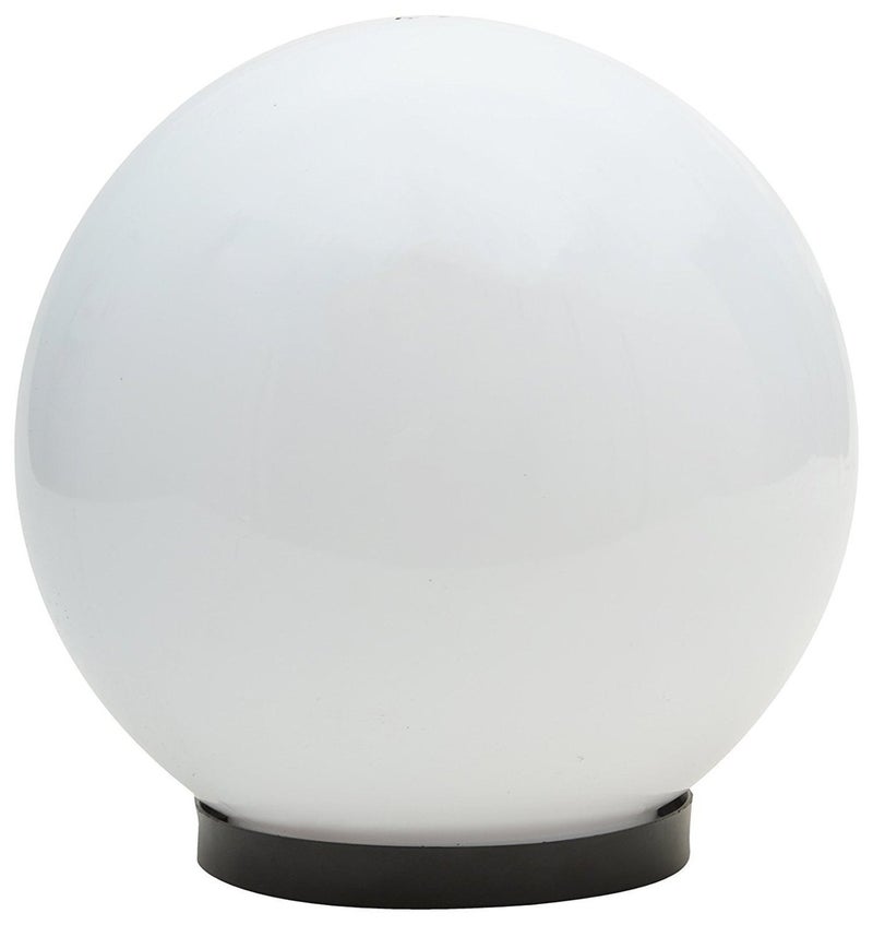 Weldecor Unbreakable Polycarbonate Round Globe Lights Guaranteed Original for Home and Garden White 8inch Diameter 18 Watts
