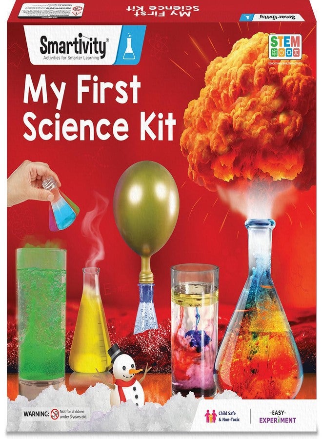 Smartivity My First Science Experiment Kit for Kids Ages 6, 7, 8, 9, 10, 11, 12 Years | 50+ Experiments I Christmas, Birthday Gift I Science Projects for Boys & Girls, STEM Toys for 6-12 Years - Image 1