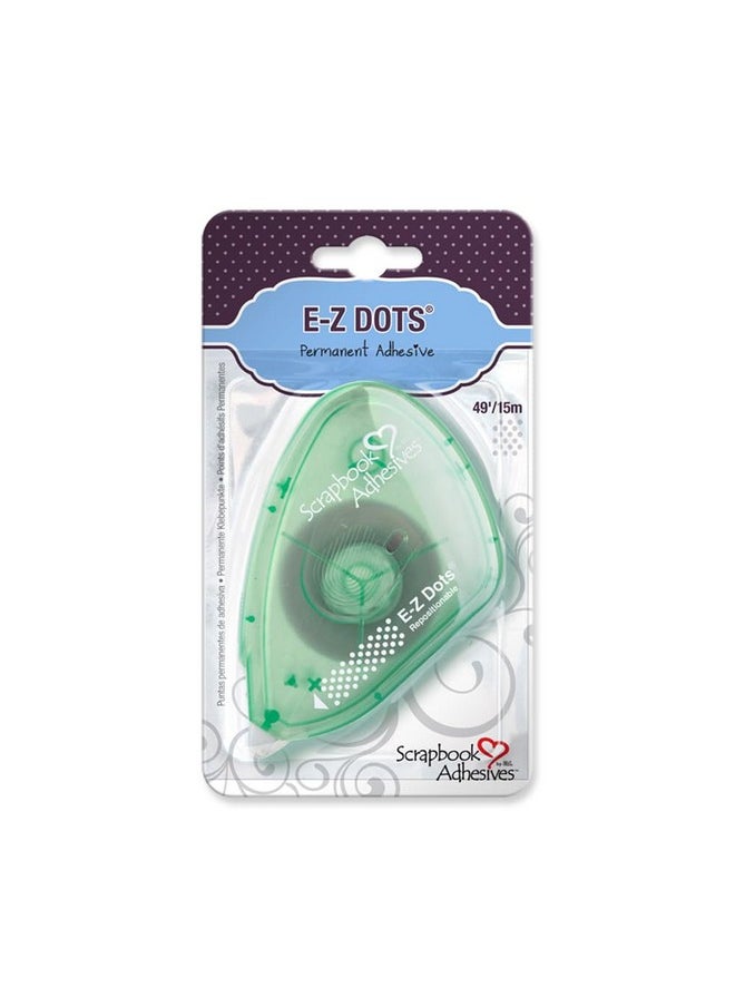 سكراب بوك أدهيسيفز من 3L Ez Runner، موزع EZ Dots القابل لإعادة الوضع، 49 قدمًا، 49 قدمًا  - Image 1