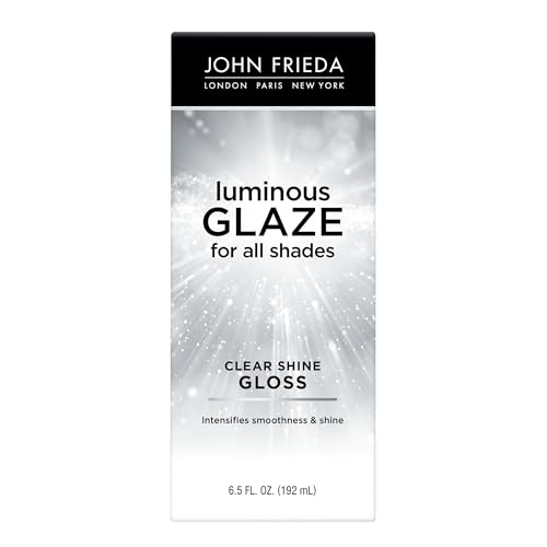 John Frieda Luminous Glaze Clear Shine Gloss, Anti-Fade, Color Enriching Gloss, Safe for Color Treated Hair, 6.5 Ounces - Image 1