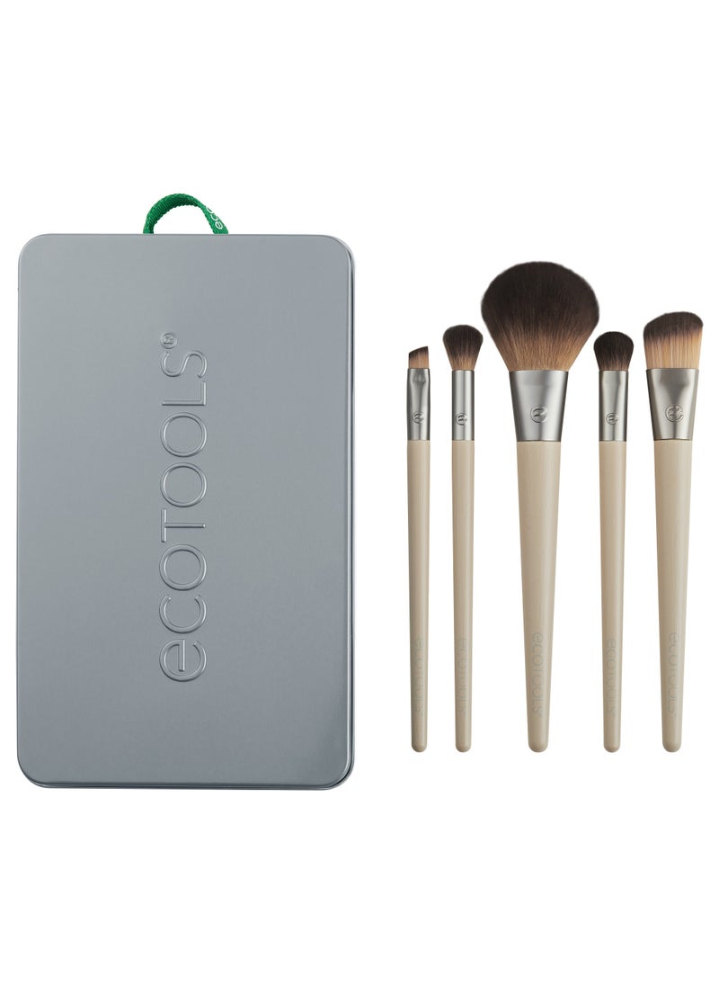 Eco Tools Start The Day Beautiful Makeup Brush Kit 6 Piece  - Image 2