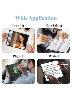 UCHUANG Stylus Pen for iPad, Disc Stylus Pens for Touch Screens, Passive Stylus with Magnetic Cap, Compatible with Apple/iPhone/iPad/Android/Microsoft Tablets and All Passive Touch Screen (Pink)  - Image 5