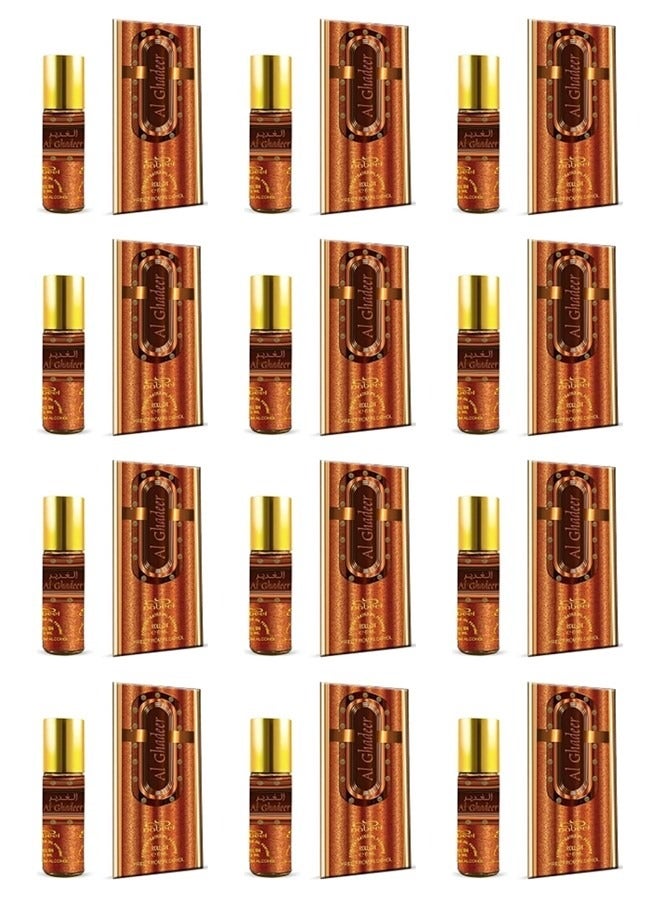 Nabeel 12 Pcs Nabeel Al Ghadeer Alcohol Free Roll On Oil Perfume 6ML - Image 1