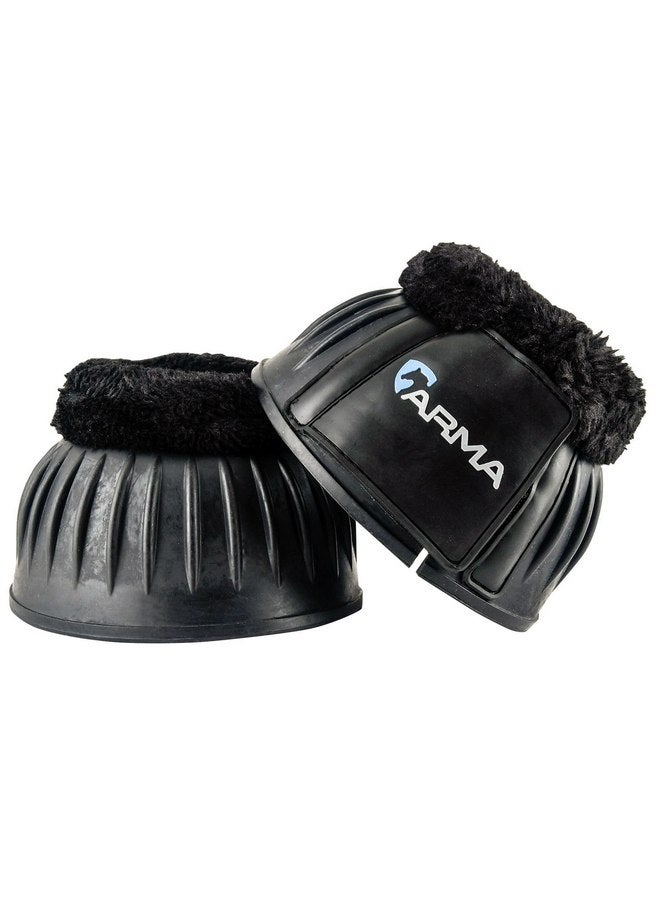 Shires Equestrian Equine Horse Arma Fleece Overreach Bell Boots