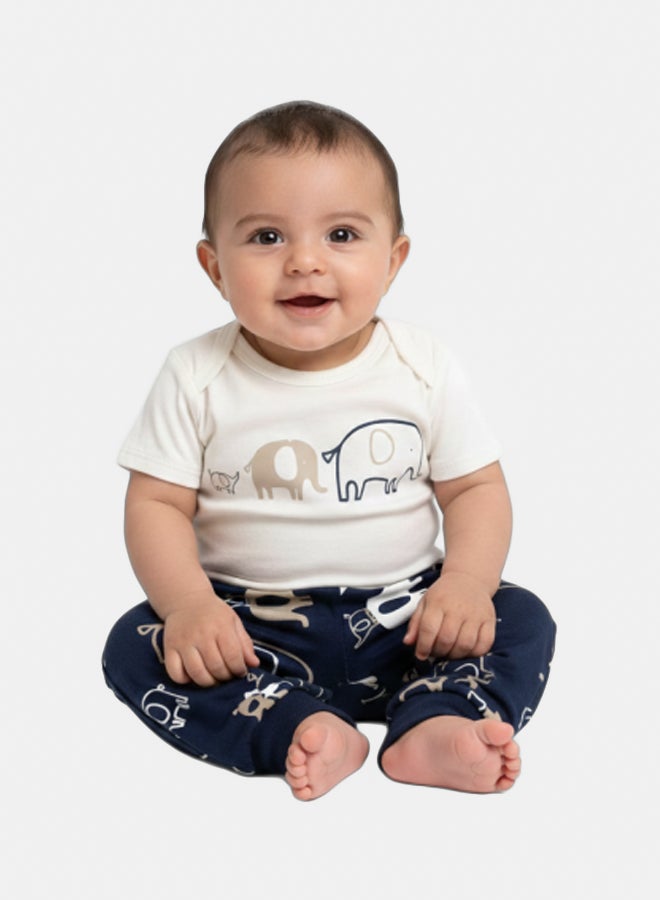 2-Piece Baby Pajama Set (Top & Pants)