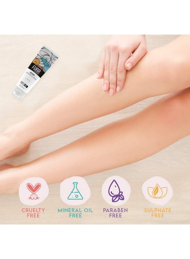FURR Natural Hair Removal Cream -50gm | Removes Hair In 5 Minutes | Soothes Skin | Enriched With Vitamin E Turmeric, Honey, Jojoba Oil & Avocado | For Men and Women | Suitable For All Skin Types - Image 5