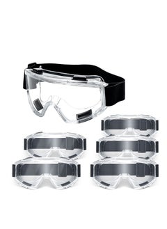 Y&D 6 Pack Safety Goggles ANSI Z87.1 Glasses, Anti-Fog Protective Glasses Lab Goggles,Stylish Clear Anti-Scratch For Men And Women  - Image 1