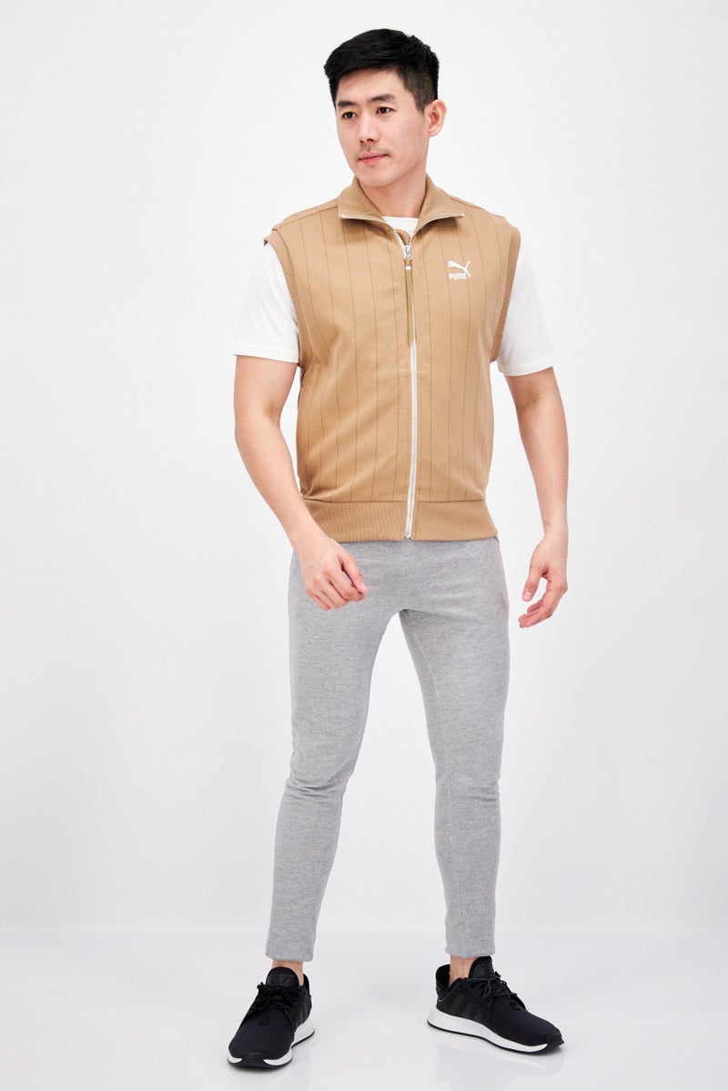 PUMA Puma x Select Men Sportswear Fit Outdoor Vest, Beige  - Image 4