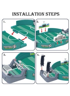 NIBEMINENT Mini Table Soccer Game Top Football Tabletop Desktop Interactive Toy for Kids Adults Birthday Party World Cup Gift  - Image 2
