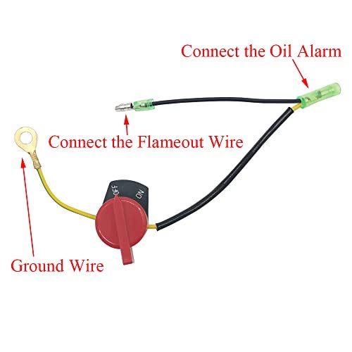 WOTIAN 12pcs Engine On Off Stop Switch Compatible with Champion Predator Firman Honda and Clones GX160 GX200 GX240 GX270 GX340 GX390 - Image 2