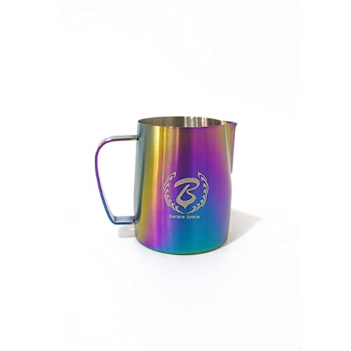 Barista Space Barista Space Milk Pitcher for Latte Art Small Sandy Rainbow  - Image 1