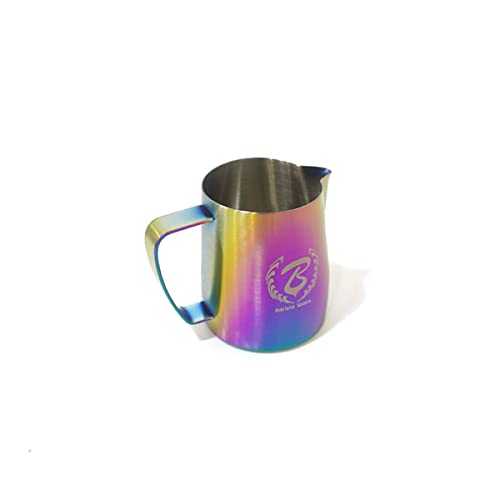 Barista Space Barista Space Milk Pitcher for Latte Art Small Sandy Rainbow  - Image 4