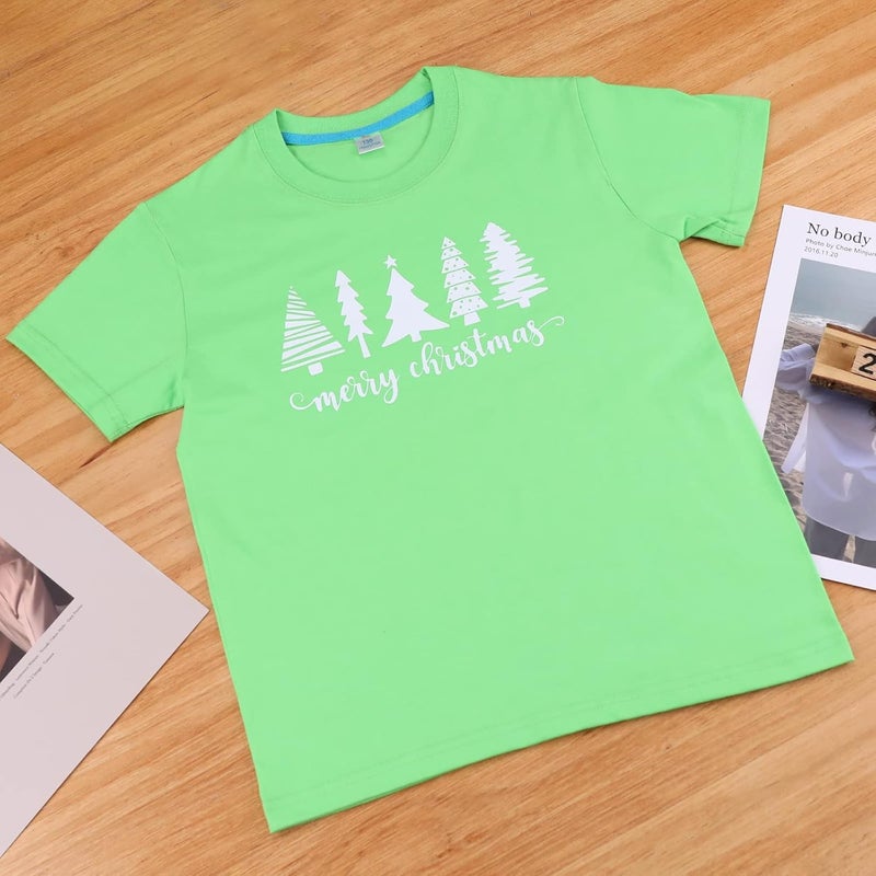 HTVRONT White Heat Transfer Vinyl Bundle - 10 Pack 12" x 10" HTV Vinyl for T-Shirt, White Iron on Vinyl for for All Cutting Machine or Heat Press Machine - Image 5