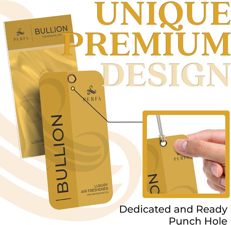 Card Car Air Freshener for Men - One Million Inspired Perfume by - Image 3