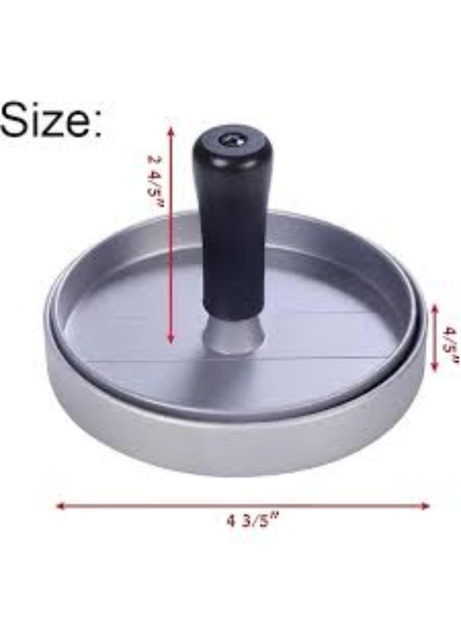 قالب برجر معدن غير لاصق - مثالي للشواء - Image 4