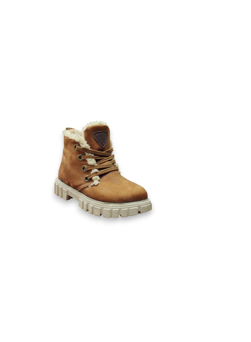 Children's winter half-boots with lining - Image 2
