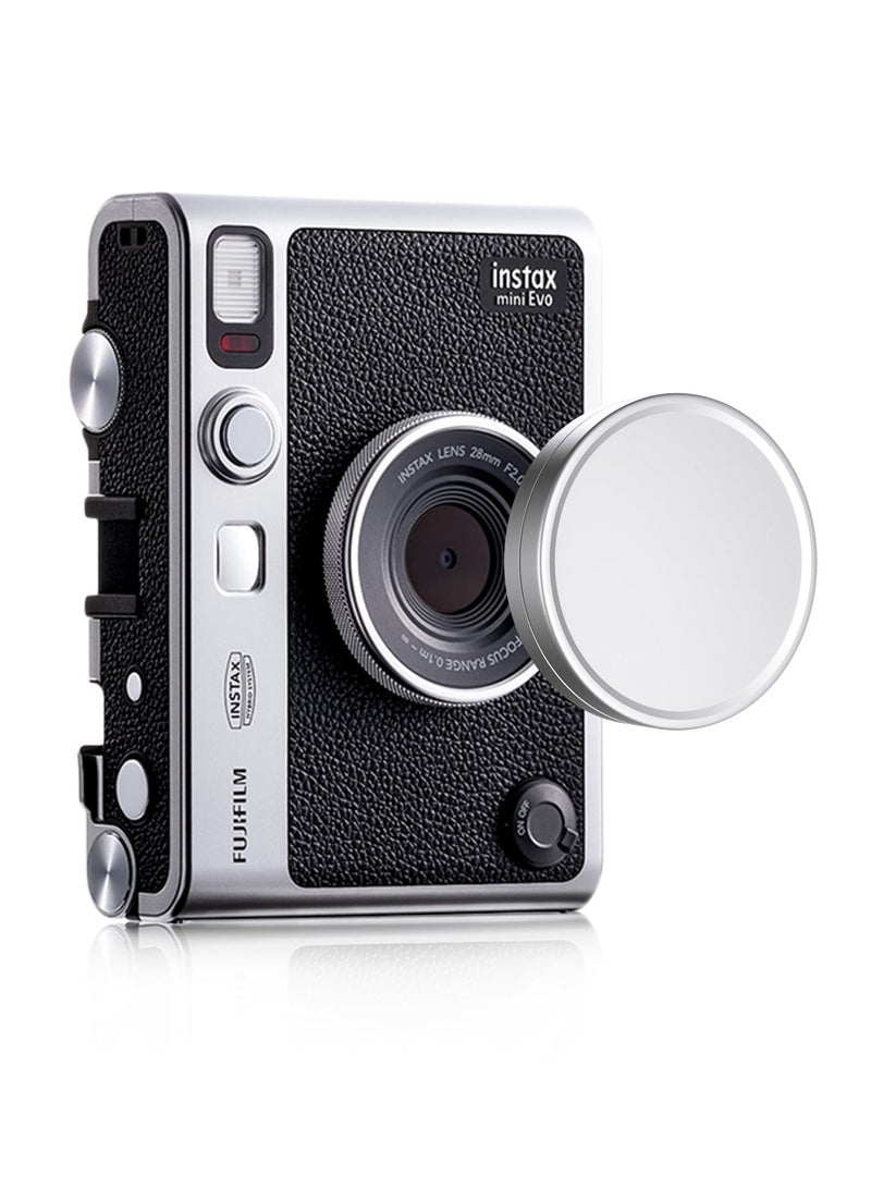 KASTWAVE Lens Cap for Fujifilm Instax Mini Evo, Fuji Mini Accessories for Fuji Instax Mini Evo Lens Cover, Anti-Scratches Aluminum Mini Evo Lens Cap with Flocking Internal - Image 1