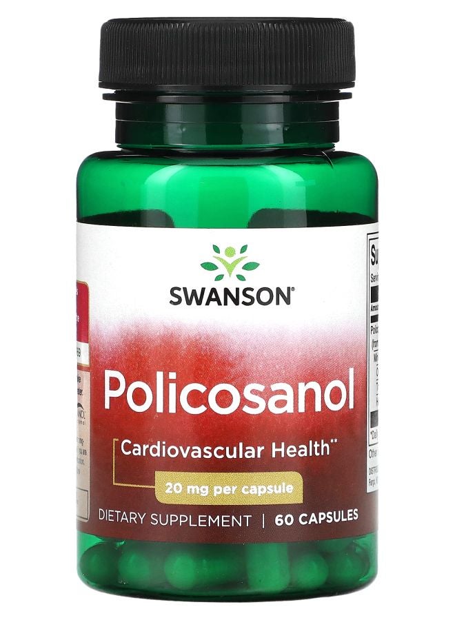 Policosanol 20 mg 60 Capsules