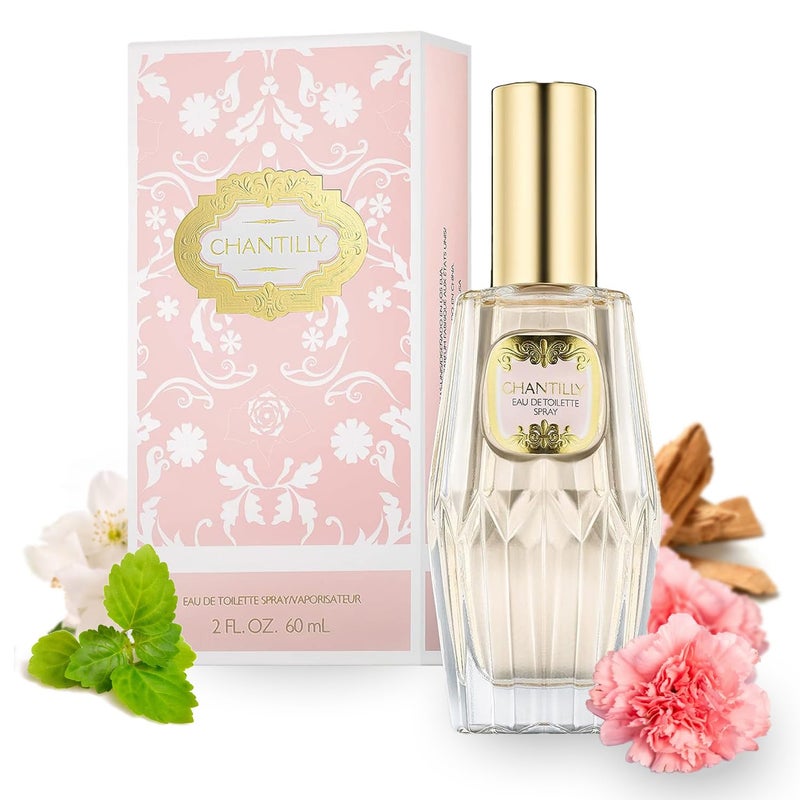 Dana بخاخ عطر شانتيللي للنساء 2 أونصة سائلة - Image 1