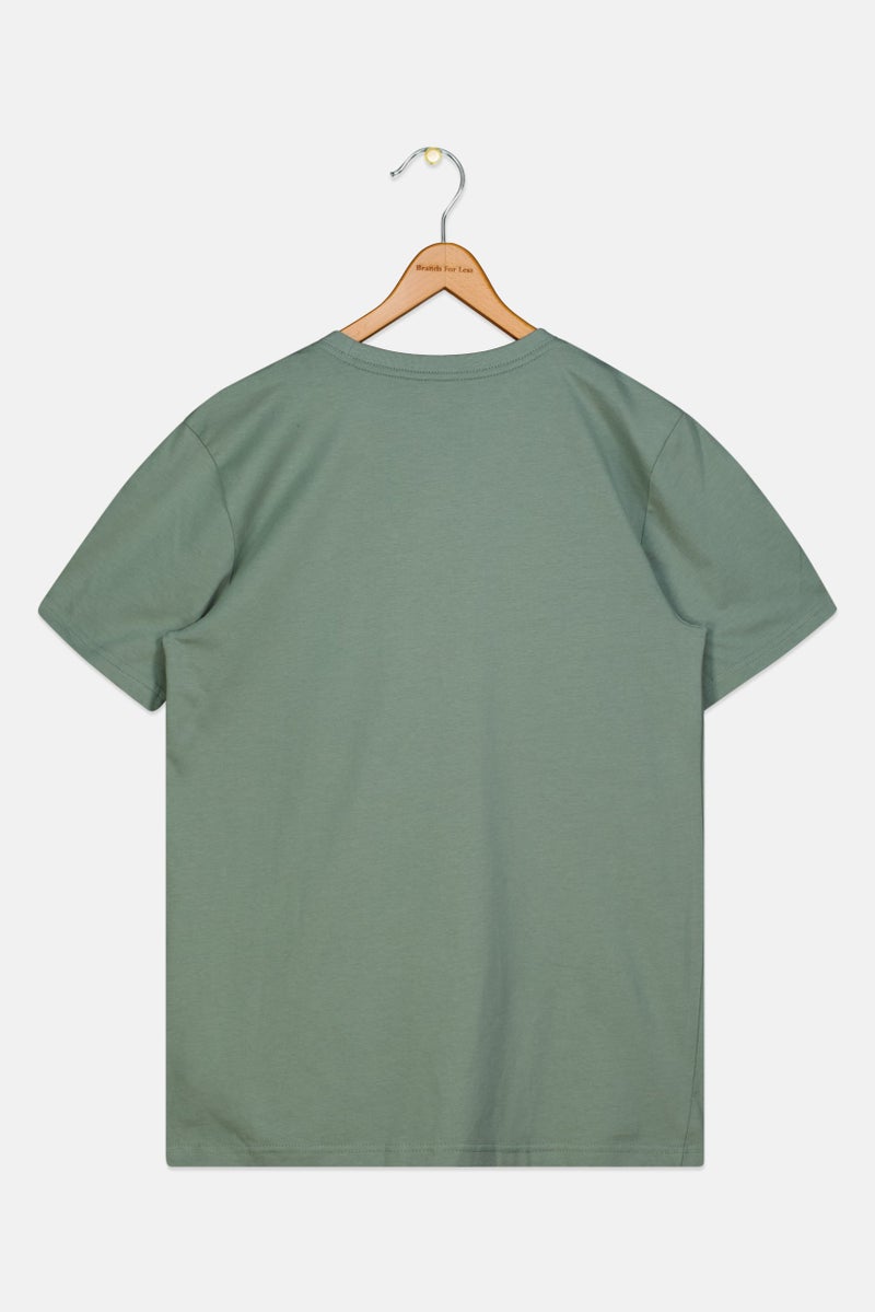 PUMA Kids Boy Sportswear Fit Short Sleeve Outdoor T-Shirt, Sage Green - Image 3