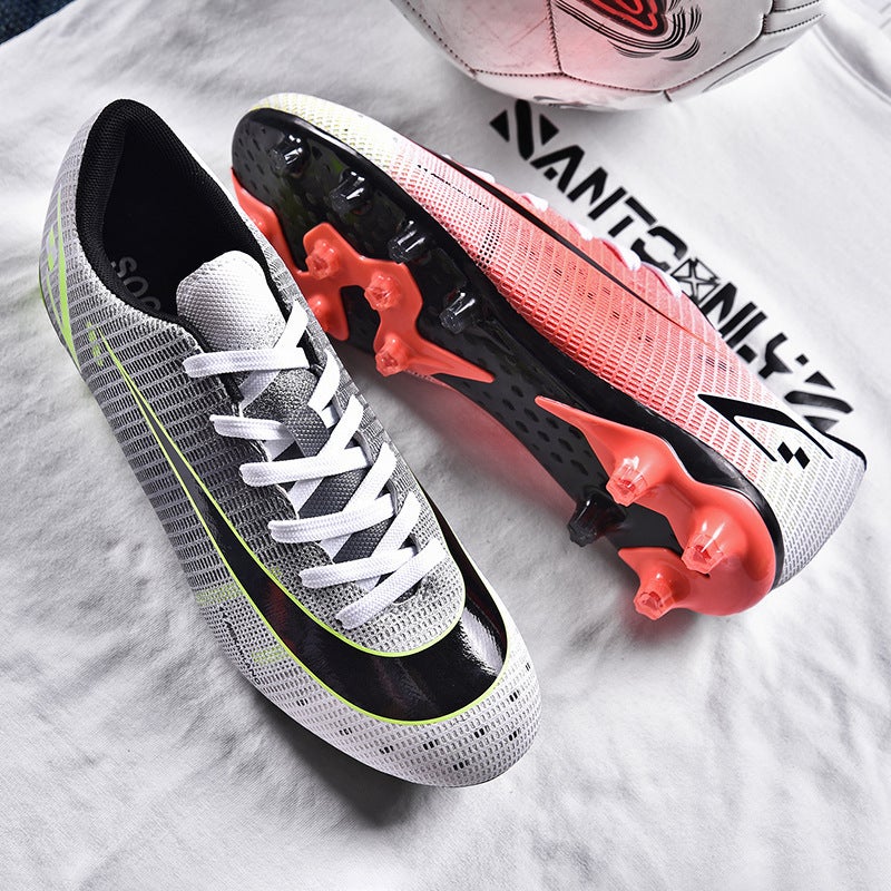 Large Size Children'S Football Training Shoes For Male And Female Primary And Secondary School Students Physical Education Football Shoes Spikes Ag Football Equipment - Image 1