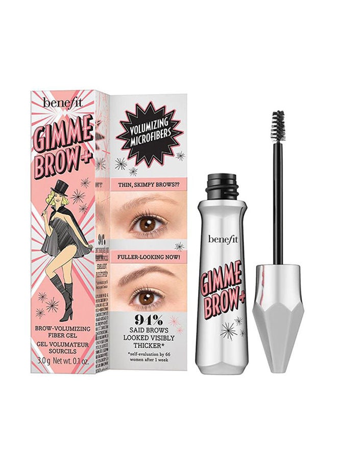Benefit Cosmetics Gimme Brow + Volumizing Eyebrow Gel - 5 Deep Cool Black - Brown - Image 1