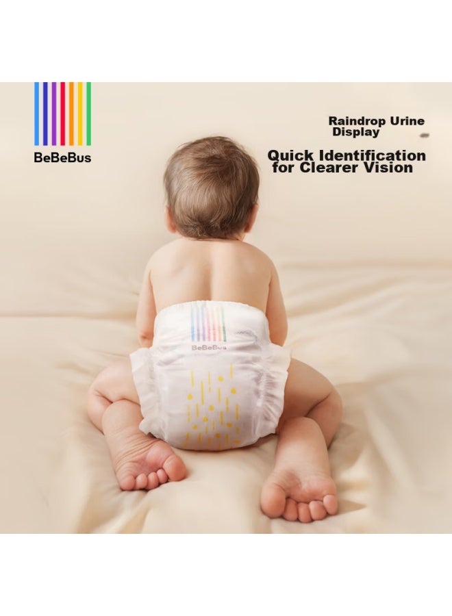 Bebebus Ultra-thin Breathable Diapers, M Size, 42 Pieces , Newborn Baby Boy And Girl - Image 1