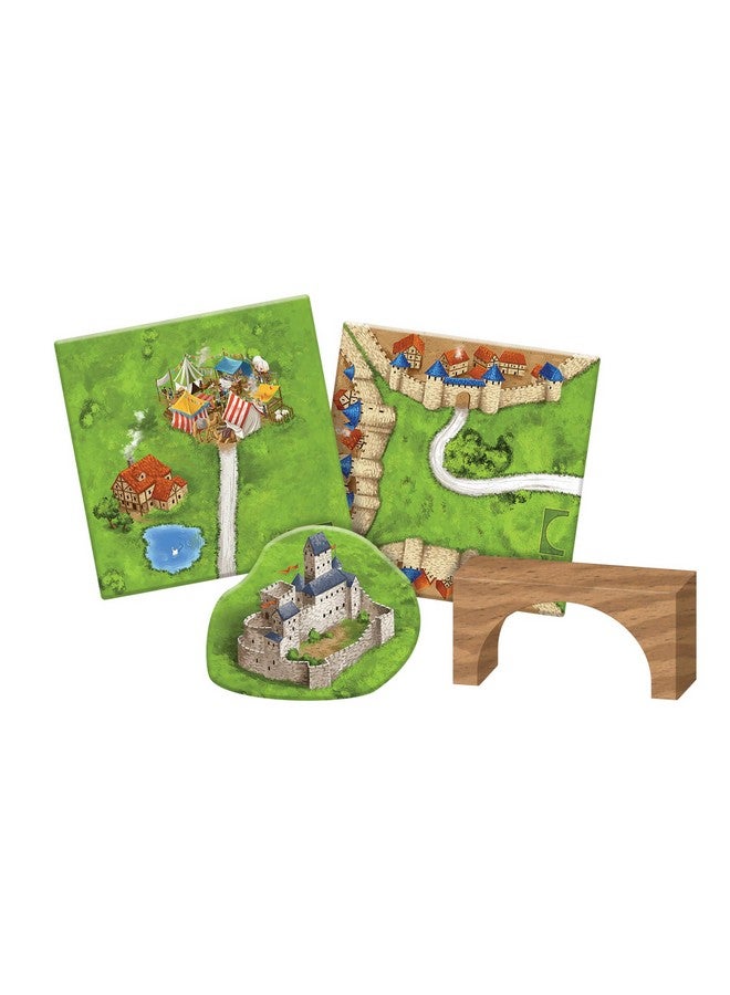 Z-Man Games Carcassonne Bridges, Castles & Bazaars Board Game EXPANSION - New Paths and Auctions Await! Medieval Strategy Game for Kids and Adults, Ages 7+, 2-6 Players, 50 Minute Playtime, Made by Z-Man Games  - Image 4