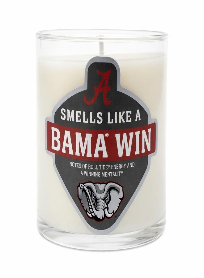 CE CRAFT Smells Like a Bama Win – University of Alabama Fan Candle – Roll Tide Gift – Game Day Home Decor -Officially Licensed Alabama Crimson Tide Candle (Summer Nights) - Image 1