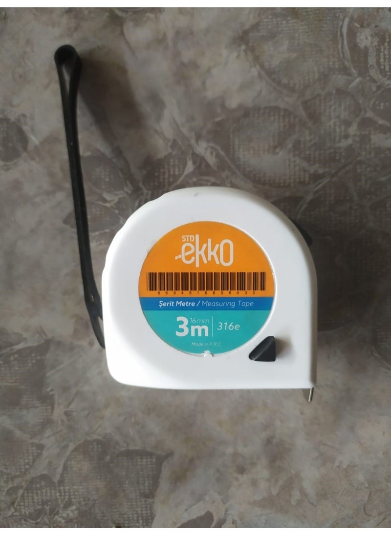 Hesaplı Hırdavat Cheap Hardware Std 3X16 Tape Measure  - Image 1