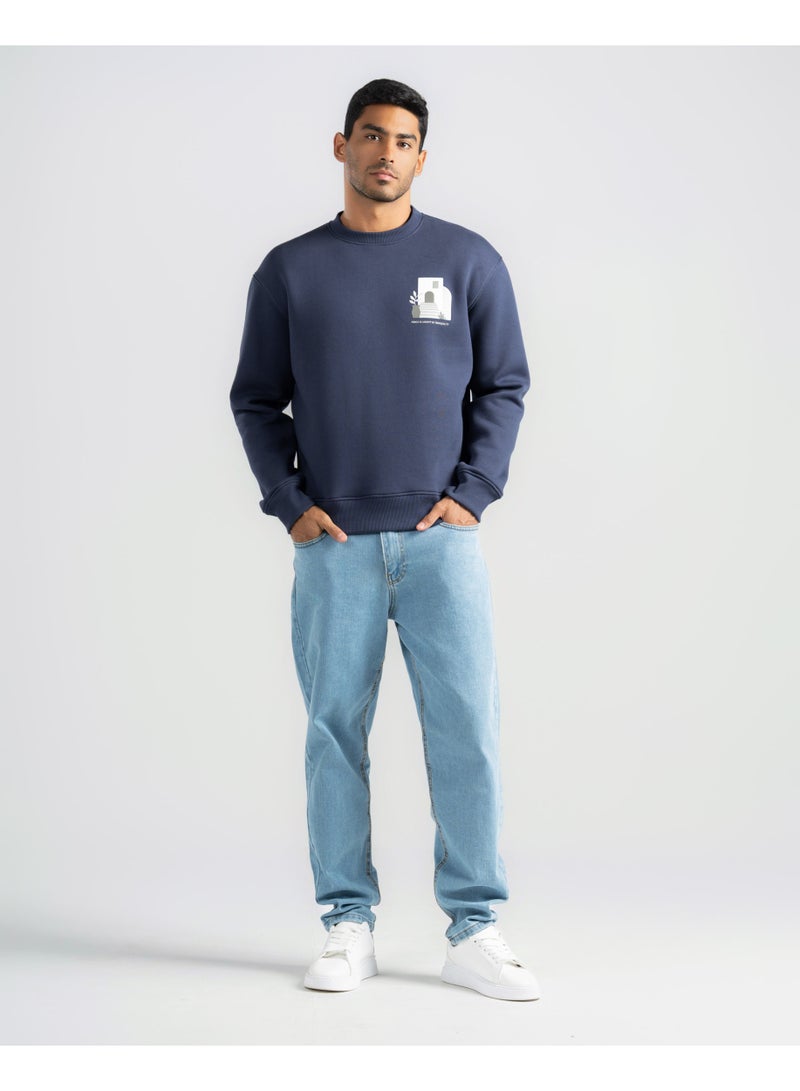 دوت بنطلون جينز أساسي بقصّة مريحة - Image 4