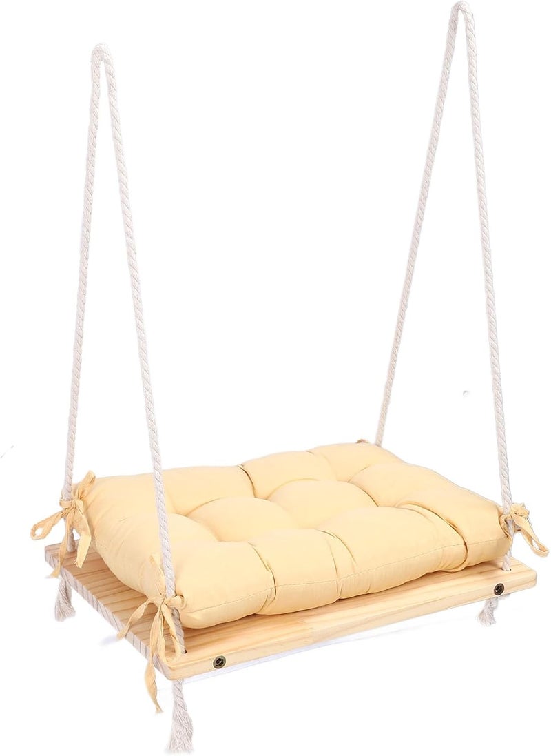 Easy store & transit build Dioche Window Hammock Hanging Cat Window Perch Sturdy Wooden Cat Bed Resting Seat Space Saving Hammock for Cats Perfect for Sill Indoor outdoor use Comfort grip Labor saving Multi-purpose fine material Big & small space compatible All storage type compatible Assorted color options Cross part assemble fit Compact design Closed & open space compatible Diverse purchase options All-scene tailored quality Detachable clean Wear resistant Stackable design Popular trusted craftsmanship Storage burden minimized build Light precision processed material Cost effective fine quality UV resistant Cross-material combo compatible Consistent steady quality Tight fitted parts Easy transit optimized build - Image 1