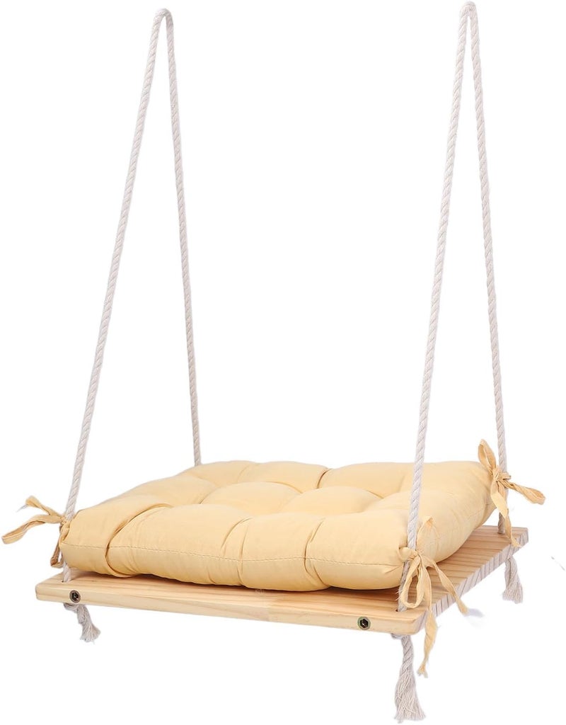 Easy store & transit build Dioche Window Hammock Hanging Cat Window Perch Sturdy Wooden Cat Bed Resting Seat Space Saving Hammock for Cats Perfect for Sill Indoor outdoor use Comfort grip Labor saving Multi-purpose fine material Big & small space compatible All storage type compatible Assorted color options Cross part assemble fit Compact design Closed & open space compatible Diverse purchase options All-scene tailored quality Detachable clean Wear resistant Stackable design Popular trusted craftsmanship Storage burden minimized build Light precision processed material Cost effective fine quality UV resistant Cross-material combo compatible Consistent steady quality Tight fitted parts Easy transit optimized build - Image 4